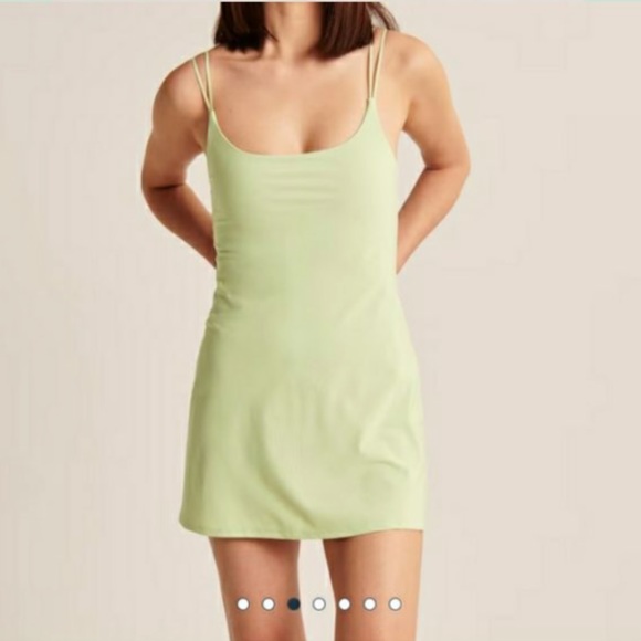 Abercrombie & Fitch Dresses & Skirts - Abercrombie & Fitch Lime Green Traveler’s Athletic Dress